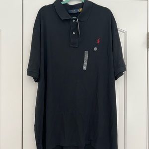 Ralph Lauren Black Polo Shirt Men’s 3XL